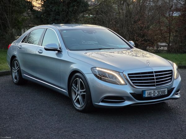 Mercedes-Benz S-Class Saloon, Diesel, 2014, Silver