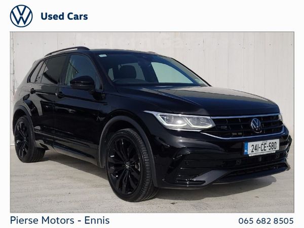 Volkswagen Tiguan SUV, Petrol Plug-in Hybrid, 2024, Black