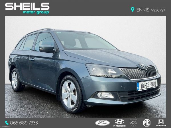 Skoda Fabia Estate, Petrol, 2018, Grey