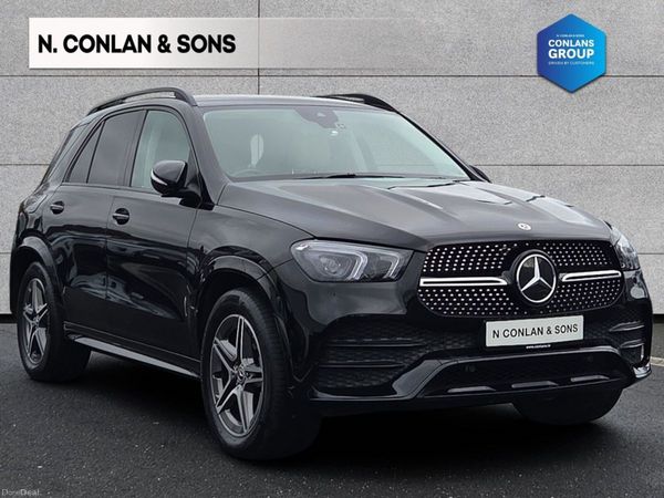 Mercedes-Benz GLE SUV, Diesel Hybrid, 2022, Black