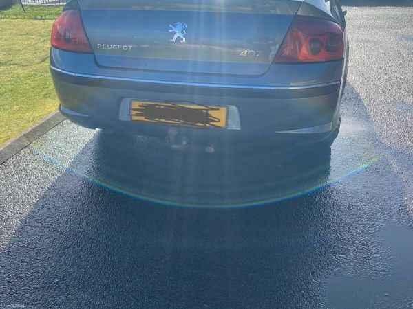 Peugeot 407 Saloon, Diesel, 2008, Grey