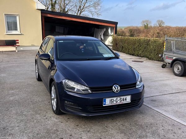 Volkswagen Golf Hatchback, Diesel, 2015, Blue