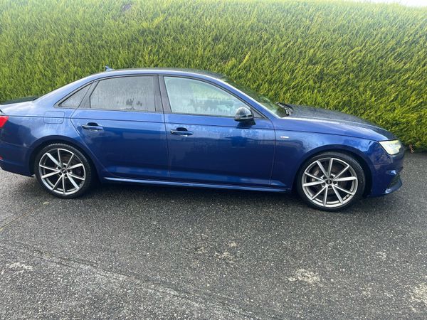 Audi A4 Saloon, Diesel, 2017, Blue