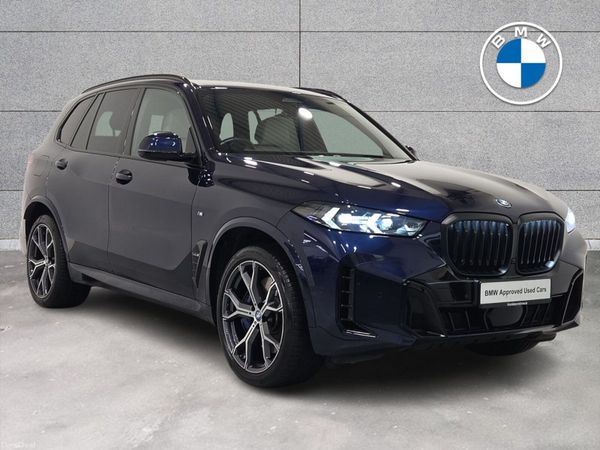 BMW X5 SUV, Petrol Plug-in Hybrid, 2024, Blue
