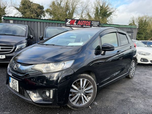 Honda Fit Hatchback, Petrol Hybrid, 2014, Black