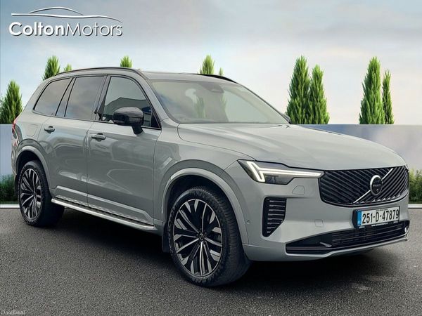 Volvo XC90 SUV, Petrol Plug-in Hybrid, 2025, Grey