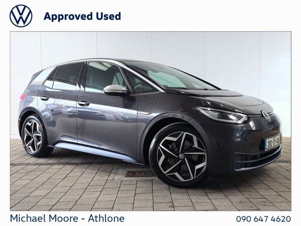 Volkswagen ID.3 Hatchback, Electric, 2020, Grey