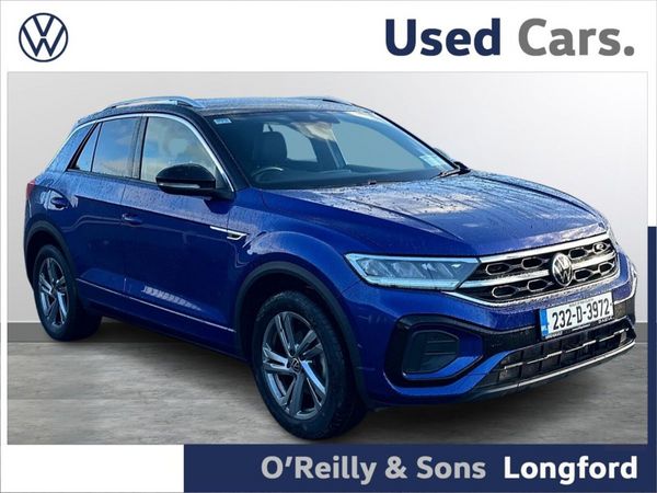 Volkswagen T-Roc SUV, Petrol, 2023, Blue