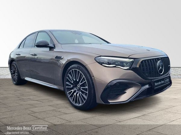 Mercedes-Benz E-Class Saloon, Petrol Plug-in Hybrid, 2025, Brown