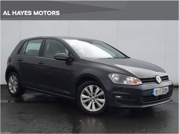 Volkswagen Golf Hatchback, Diesel, 2016, Grey