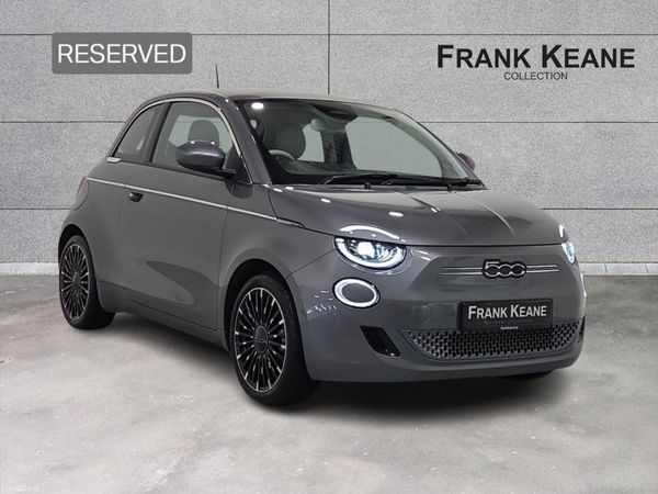 Fiat 500e Hatchback, Electric, 2022, Grey