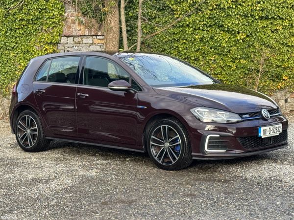Volkswagen Golf Hatchback, Petrol Plug-in Hybrid, 2018, Black