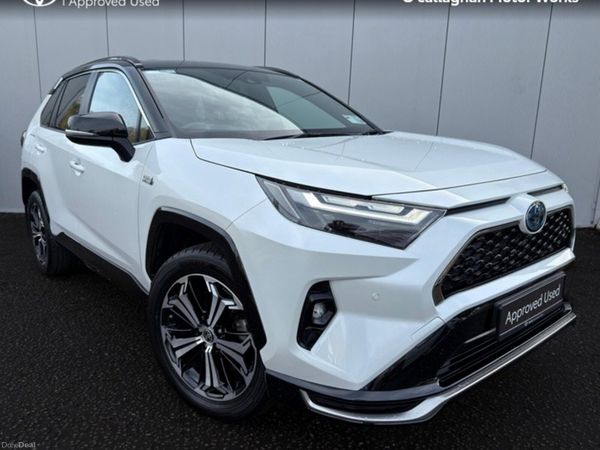 Toyota RAV4 SUV, Petrol Plug-in Hybrid, 2023, White
