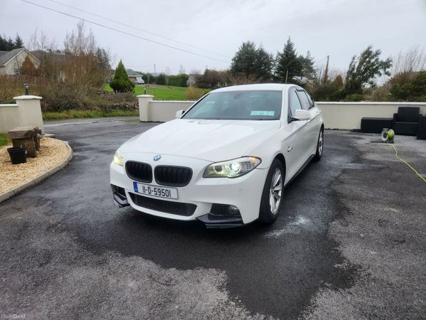 BMW 5-Series Saloon, Diesel, 2011, White