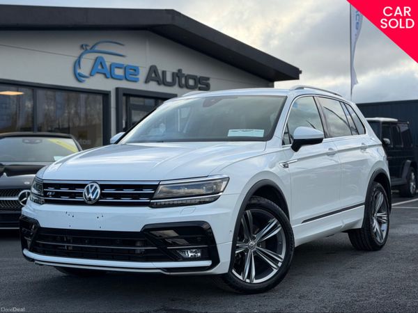 Volkswagen Tiguan SUV, Diesel, 2019, White