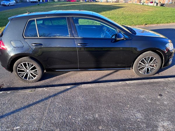 Volkswagen Golf Estate, Diesel, 2017, Black