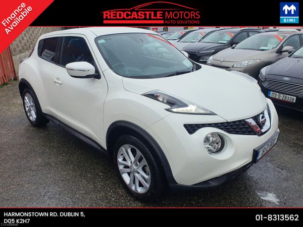 Nissan Juke Hatchback, Petrol, 2015, White