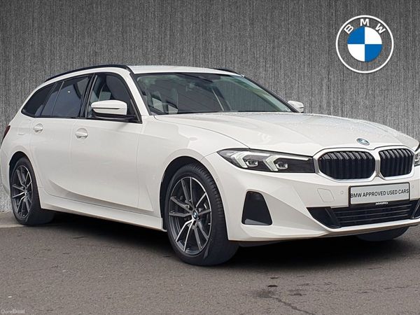 BMW 3-Series Estate, Petrol Plug-in Hybrid, 2025, White