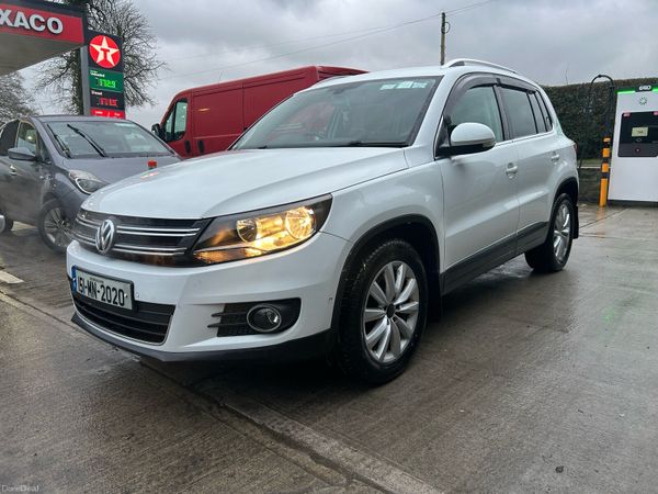Volkswagen Tiguan SUV, Diesel, 2015, White