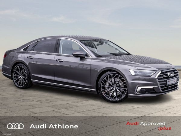 Audi A8 Saloon, Petrol Hybrid, 2021, Grey