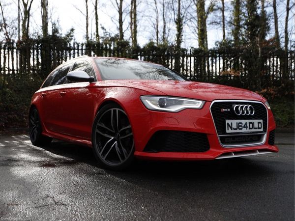 Audi RS6 Estate, Petrol, 2014, Red