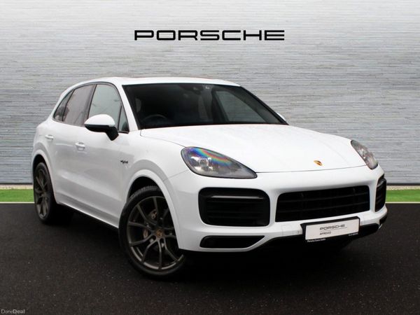 Porsche Cayenne SUV, Petrol Plug-in Hybrid, 2020, White