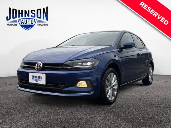Volkswagen Polo Hatchback, Petrol, 2018, Blue