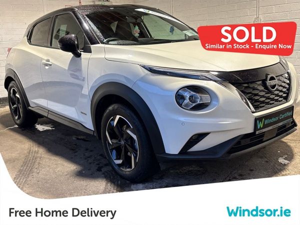 Nissan Juke SUV, Petrol Hybrid, 2023, White
