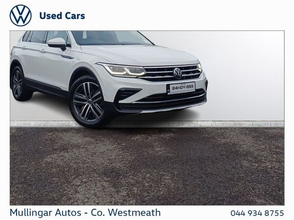 Volkswagen Tiguan SUV, Diesel, 2024, White
