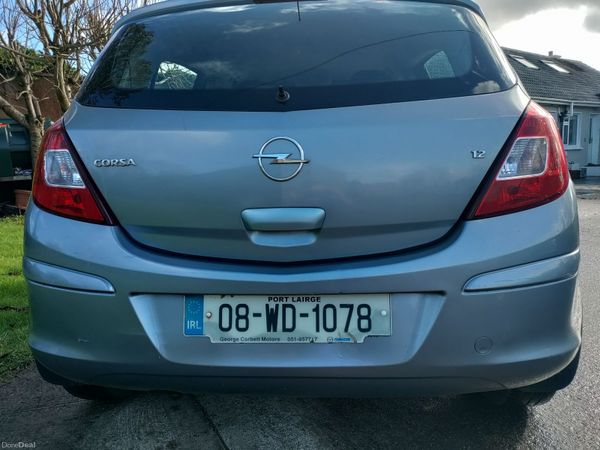 Opel Corsa Hatchback, Petrol, 2008, Silver
