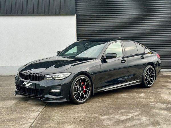 BMW 3-Series Saloon, Diesel Hybrid, 2021, Black