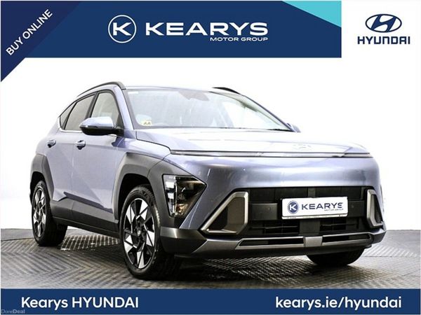 Hyundai KONA SUV, Petrol Hybrid, 2023, Blue