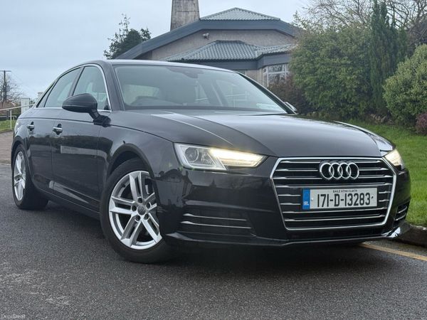 Audi A4 Saloon, Diesel, 2017, Black