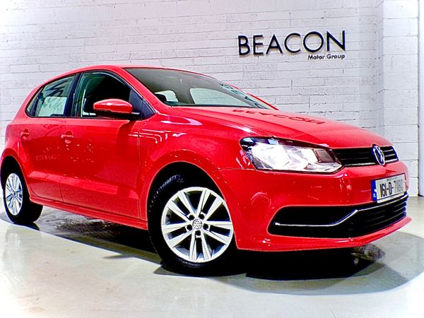Volkswagen Polo Hatchback, Petrol, 2016, Red