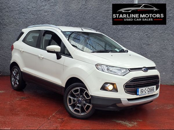 Ford EcoSport SUV, Diesel, 2015, White