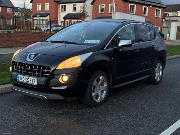 Peugeot 3008 MPV, Diesel, 2010, Black