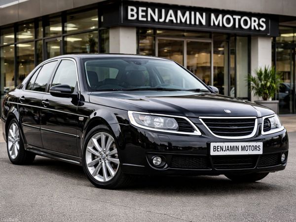 Saab 9-5 Saloon, Ethanol Petrol, 2007, Black
