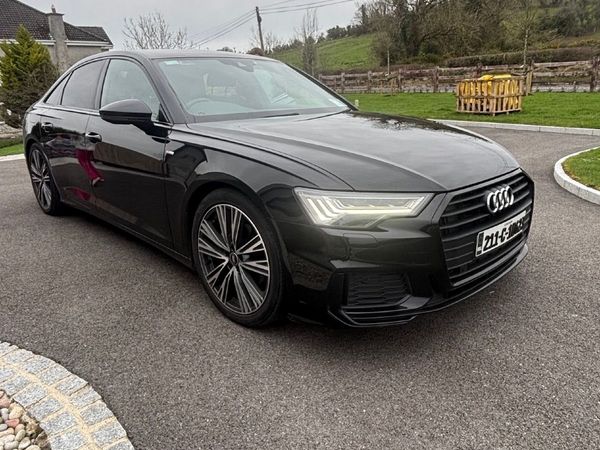 Audi A6 Saloon, Diesel, 2021, Black