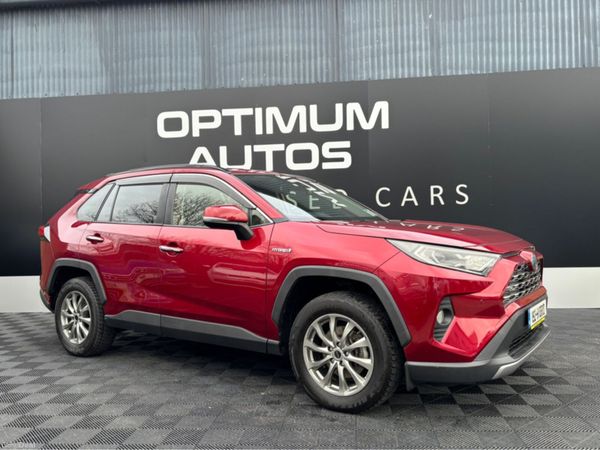 Toyota RAV4 SUV, Petrol Hybrid, 2019, Red