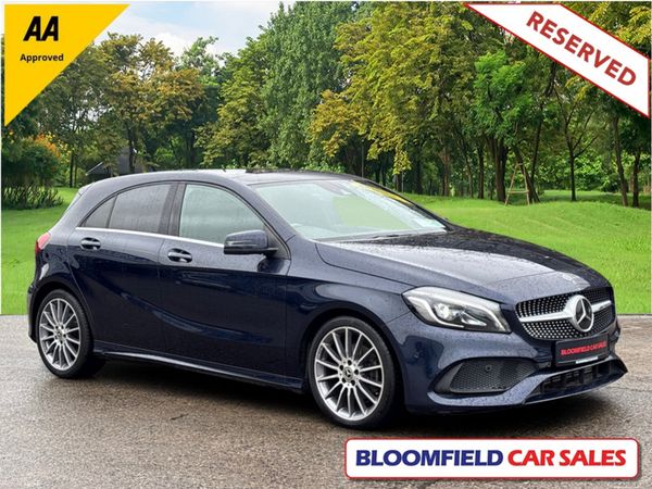 Mercedes-Benz A-Class Hatchback, Petrol, 2017, Black