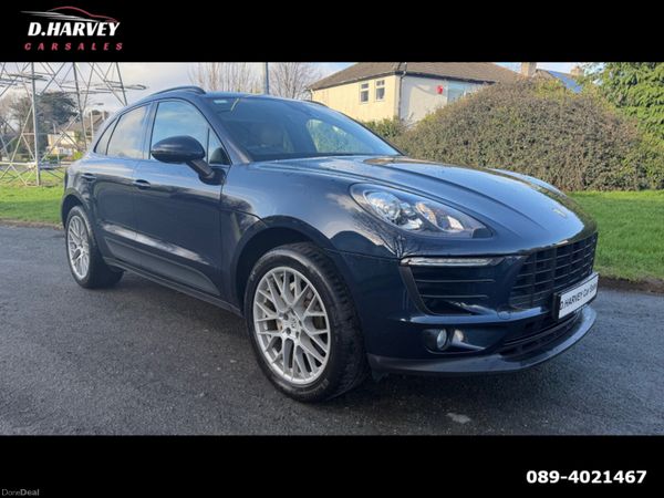 Porsche Macan SUV, Diesel, 2016, Blue