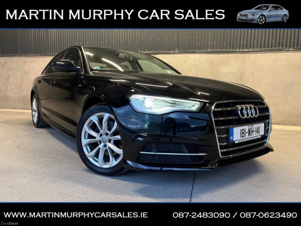 Audi A6 Saloon, Diesel, 2018, Black