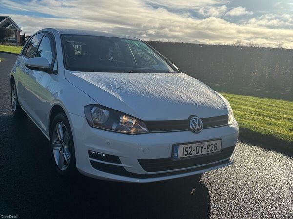 Volkswagen Golf Hatchback, Diesel, 2015, White