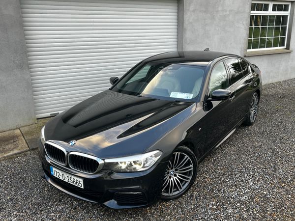 BMW 5-Series Saloon, Diesel, 2017, Black