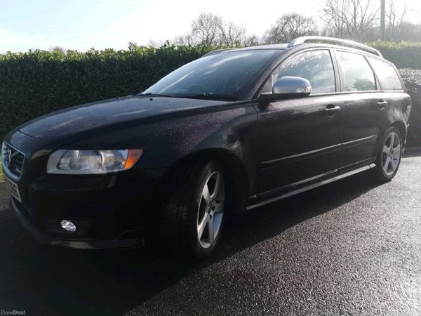 Volvo V50 Estate, Diesel, 2012, Black