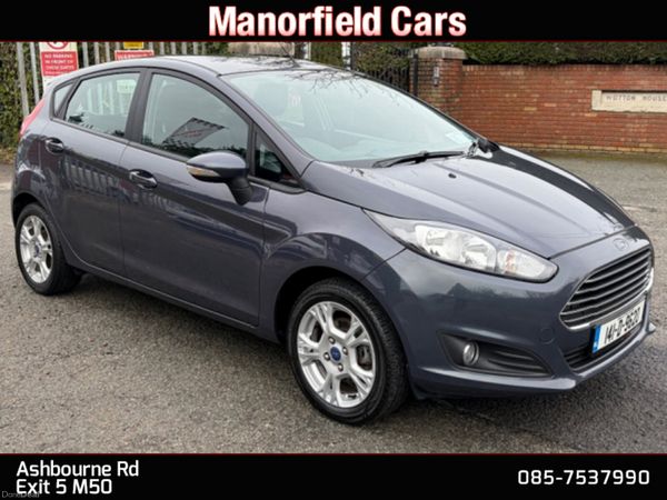 Ford Fiesta Hatchback, Petrol, 2014, Blue