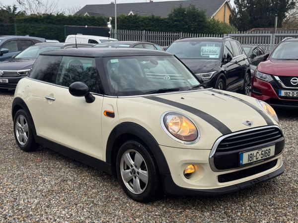 Mini Cooper Hatchback, Petrol, 2018, White