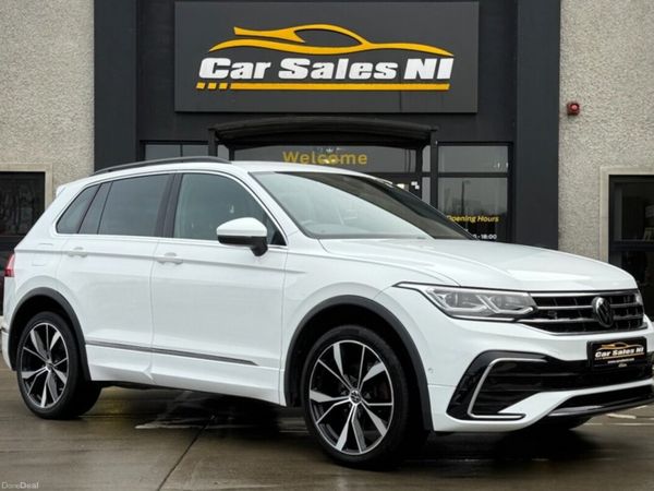 Volkswagen Tiguan SUV, Petrol Hybrid, 2022, White