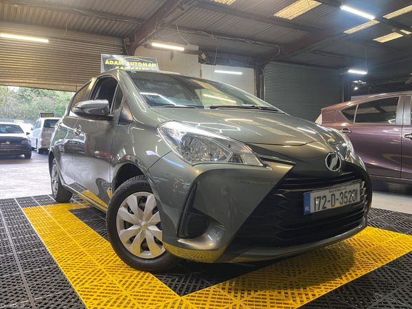 Toyota Vitz Hatchback, Petrol, 2017, Green