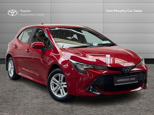 Toyota Corolla Hatchback, Petrol Hybrid, 2022, Red
